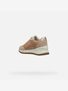 Geox Creme Damen Geox Desya Turnschuhe
