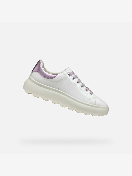Geox Weiß Damen Geox Spherica Ec4.1 Turnschuhe