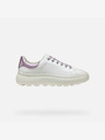 Geox Weiß Damen Geox Spherica Ec4.1 Turnschuhe