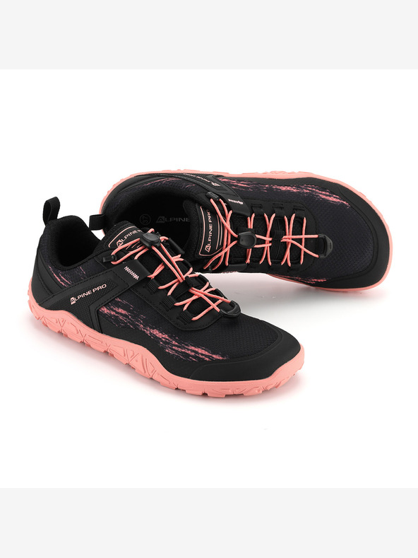 ALPINE PRO Outdoor-Barfußschuhe ALPINE PRO BRUHE rosa und schwarz