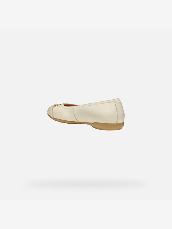 Geox Creme Geox Annytah Damen Ballerinas