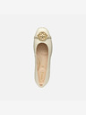 Geox Creme Geox Annytah Damen Ballerinas