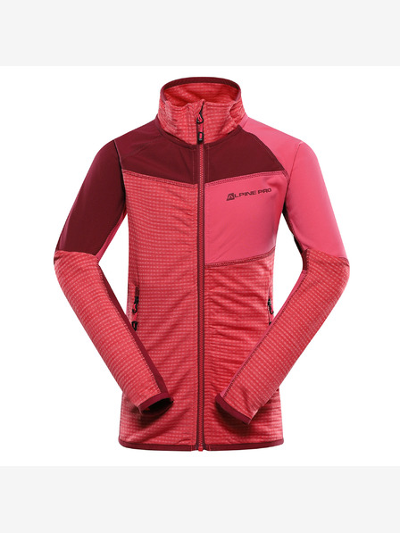 ALPINE PRO Schnell trocknendes Kinder-Sweatshirt ALPINE PRO ONNECO 2 rosa