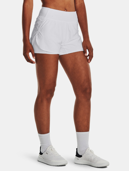 Under Armour Under Armour Frauen Flex Woven 2-in-1 Short-WHT Shorts