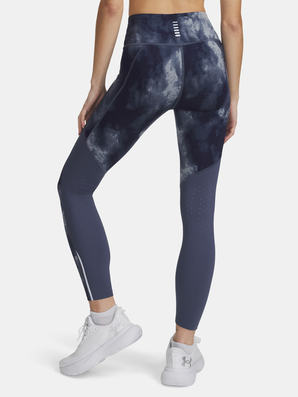Under Armour Damen Leggings Under Armour UA Launch Ankle Print Tights
