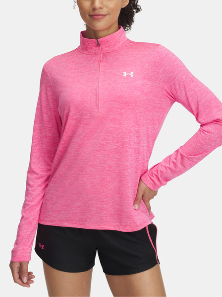 Under Armour Under Armour Tech 1/2 Zip-T-Shirt für Frauen mit Twist