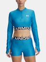 Under Armour Damen-T-Shirt Under Armour HeatGear Rib 1/4 Zip LS