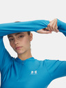 Under Armour Damen-T-Shirt Under Armour HeatGear Rib 1/4 Zip LS