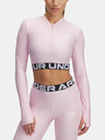 Under Armour Damen-T-Shirt Under Armour HeatGear Rib 1/4 Zip LS