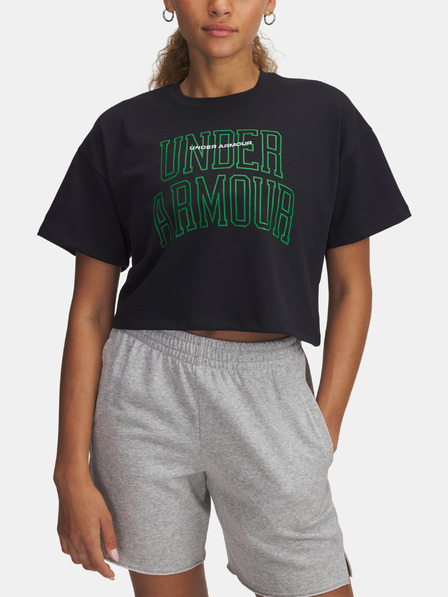 Under Armour Damen Under Armour UA W VARSITY MIX HW SS CROP T-Shirt