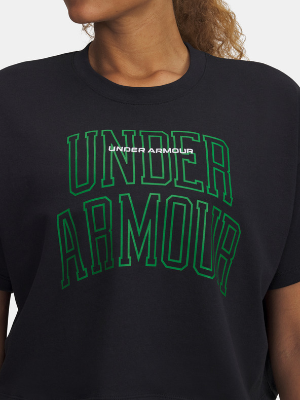 Under Armour Damen Under Armour UA W VARSITY MIX HW SS CROP T-Shirt