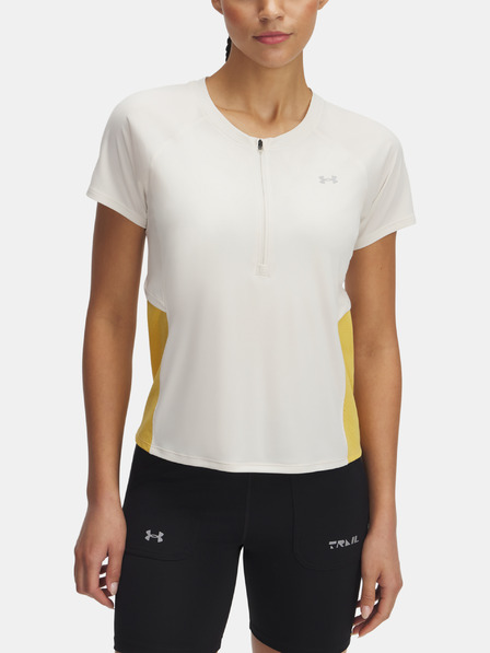 Under Armour Damen Under Armour UA Trail Run Zip SS T-Shirt