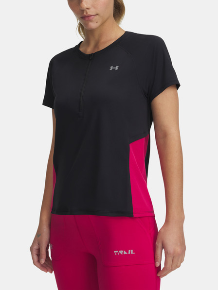 Under Armour Damen Under Armour UA Trail Run Zip SS T-Shirt