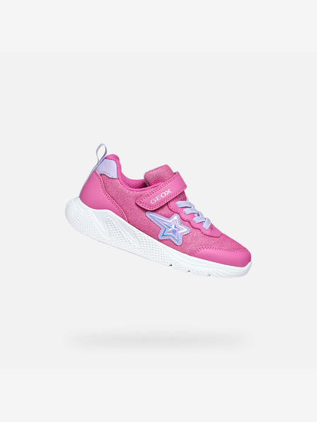 Geox Rosa Mädchen Geox Sprintye Turnschuhe