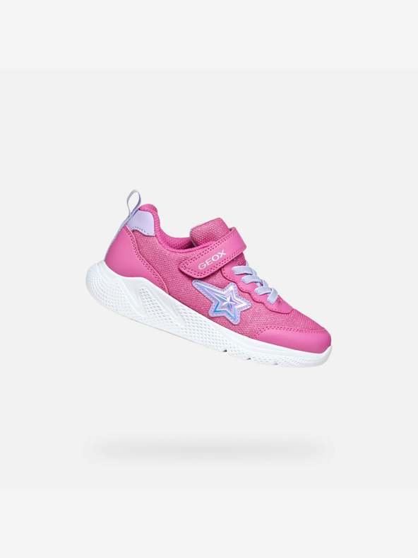 Geox Rosa Mädchen Geox Sprintye Turnschuhe