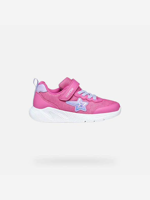 Geox Rosa Mädchen Geox Sprintye Turnschuhe