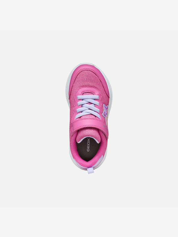 Geox Rosa Mädchen Geox Sprintye Turnschuhe
