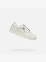 Geox Weiße Mädchen Turnschuhe Geox Washiba
