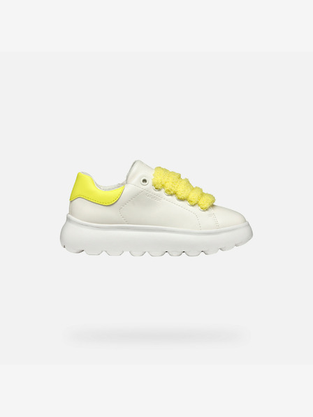Geox Weiße Geox Puffypop Turnschuhe für Mädchen