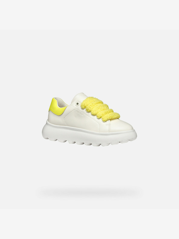 Geox Weiße Geox Puffypop Turnschuhe für Mädchen