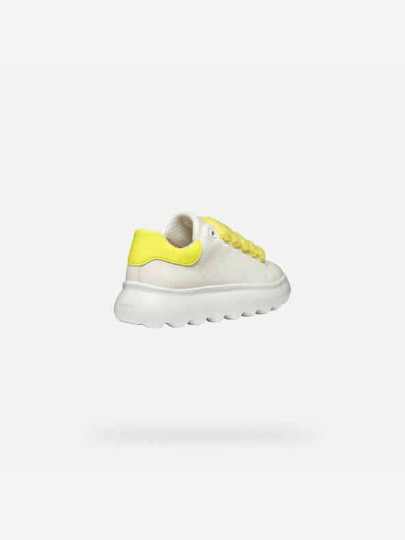 Geox Weiße Geox Puffypop Turnschuhe für Mädchen