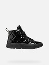 Geox Schwarze Mädchen-Sneaker Geox Laquinny