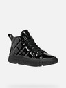 Geox Schwarze Mädchen-Sneaker Geox Laquinny