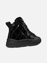 Geox Schwarze Mädchen-Sneaker Geox Laquinny