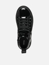 Geox Schwarze Mädchen-Sneaker Geox Laquinny