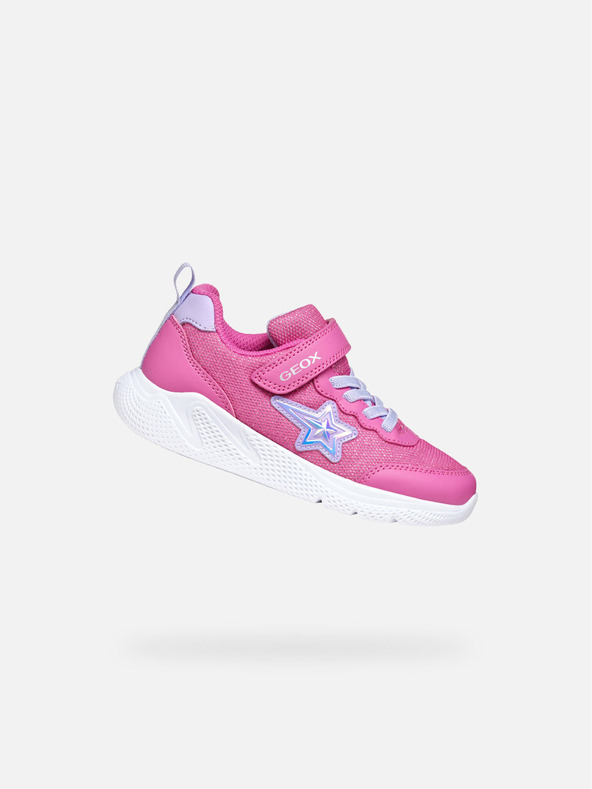 Geox Rosa Mädchen Geox Sprintye Turnschuhe