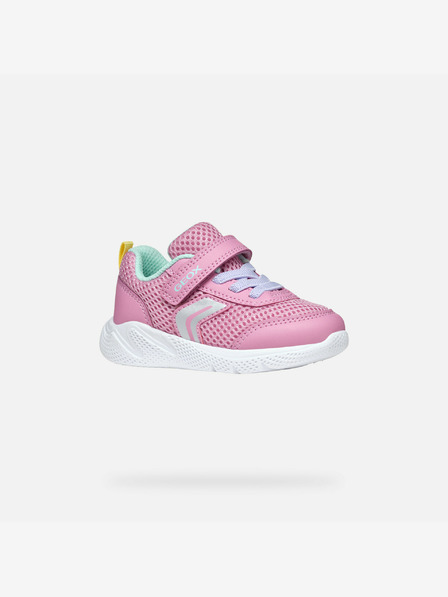 Geox Rosa Mädchen Geox Sprintye Turnschuhe