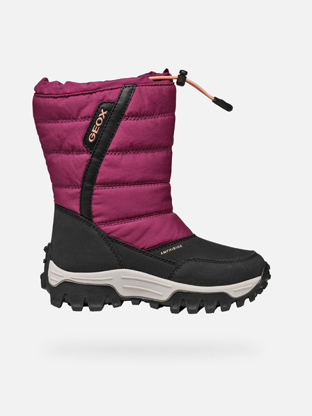 Geox Roter Mädchen-Winterschuh Geox Himalaya B Ab