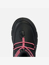 Geox Schwarze Mädchen-Stiefeletten Geox Willaboom Abx