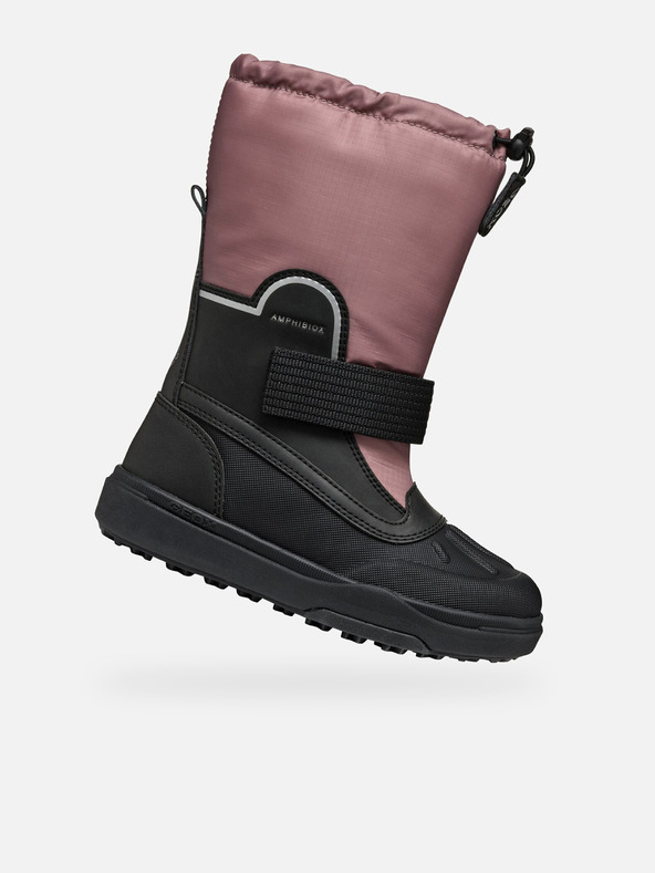 Geox Rosa Mädchen Winterschuhe Geox Bunshee Pg B