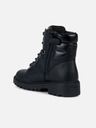 Geox Schwarze Mädchen-Stiefeletten Geox Casey B ABX