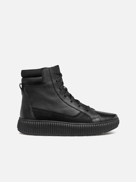 Geox Schwarz Damen Geox Graisy Stiefelette