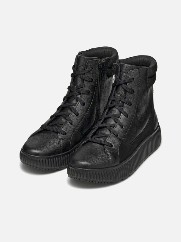 Geox Schwarz Damen Geox Graisy Stiefelette