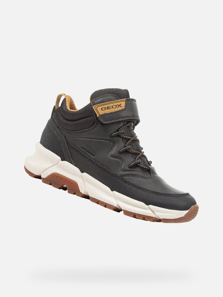 Geox Schwarz Jungen Stiefeletten Geox Flexyper Plus