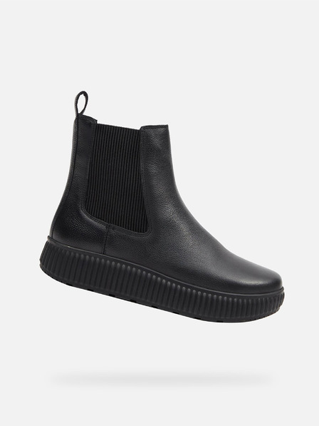 Geox Schwarz Damen Geox Graisy Stiefelette