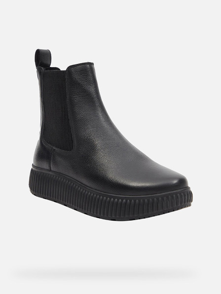 Geox Schwarz Damen Geox Graisy Stiefelette