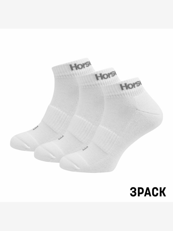 Horsefeathers Rapid Premium 3er-Pack Socken - weiß Größe 8 - 10 HORSEFEATHERS