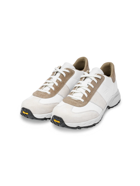 Vasky Botas Nordic Mellow - Herren Leder Outdoor Turnschuhe / Stiefel weiß-braun Tschechische Produktion aus Zlín