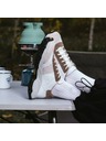 Vasky Botas Nordic Mellow - Herren Leder Outdoor Turnschuhe / Stiefel weiß-braun Tschechische Produktion aus Zlín