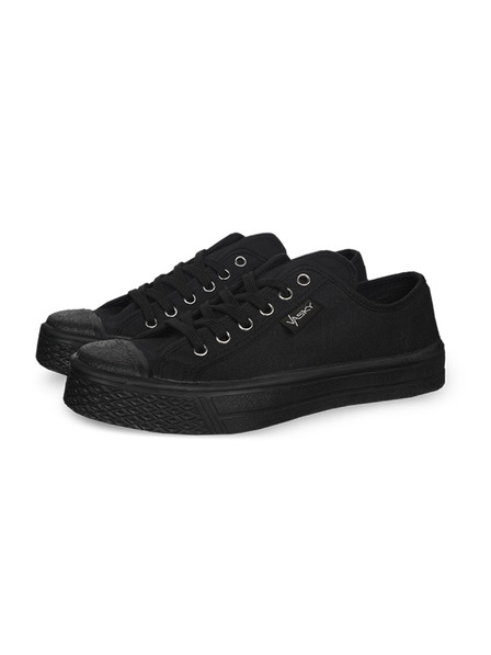 Vasky Herren Canvas-Sneakers / Stiefel schwarz Vasky Kanvasky