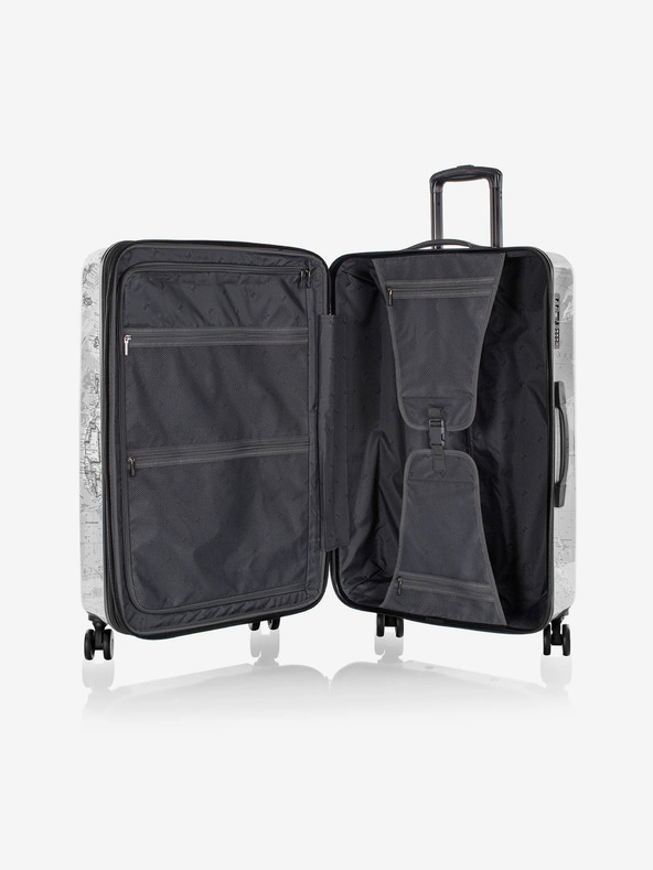 Heys Hellgrau gemusterter Reisekoffer Heys Journey 3G L