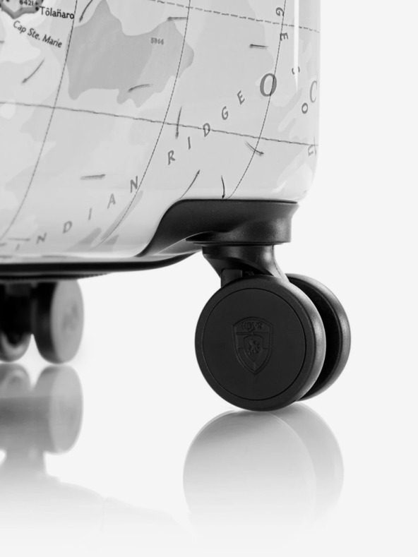 Heys Hellgrau gemusterter Reisekoffer Heys Journey 3G L