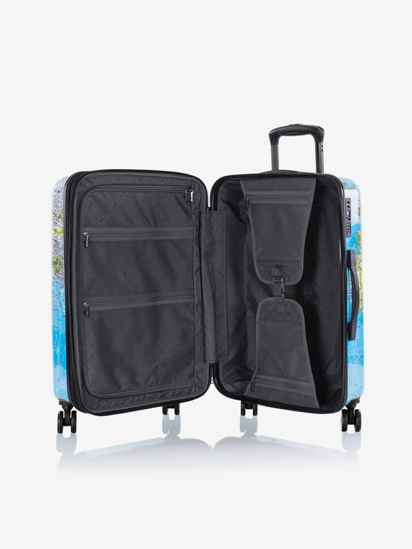 Heys Blau gemusterte Reisetasche Heys Journey 3G M