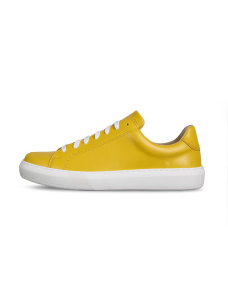 Vasky Damen Leder Turnschuhe / Stiefel Gelb Vasky Glory Gelb