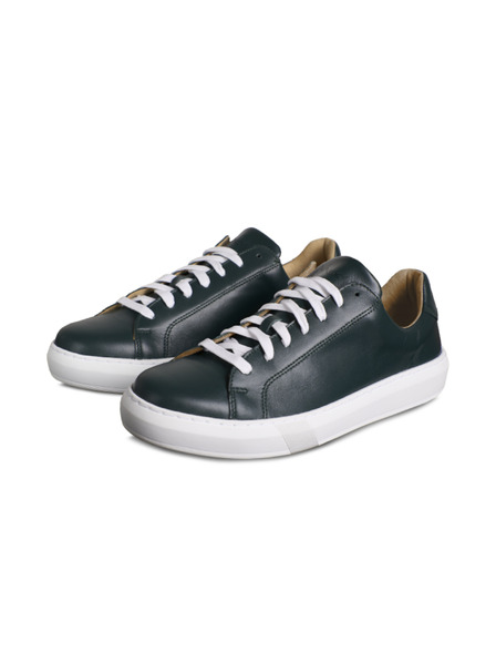 Vasky Damen Leder Turnschuhe / Stiefel grün Tschechische Produktion Vasky