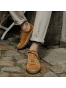 Vasky Damen Leder Turnschuhe / Stiefel Vasky Glory Camel